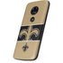 NFL New Orleans Saints Zone Block Moto E5 Play Skin